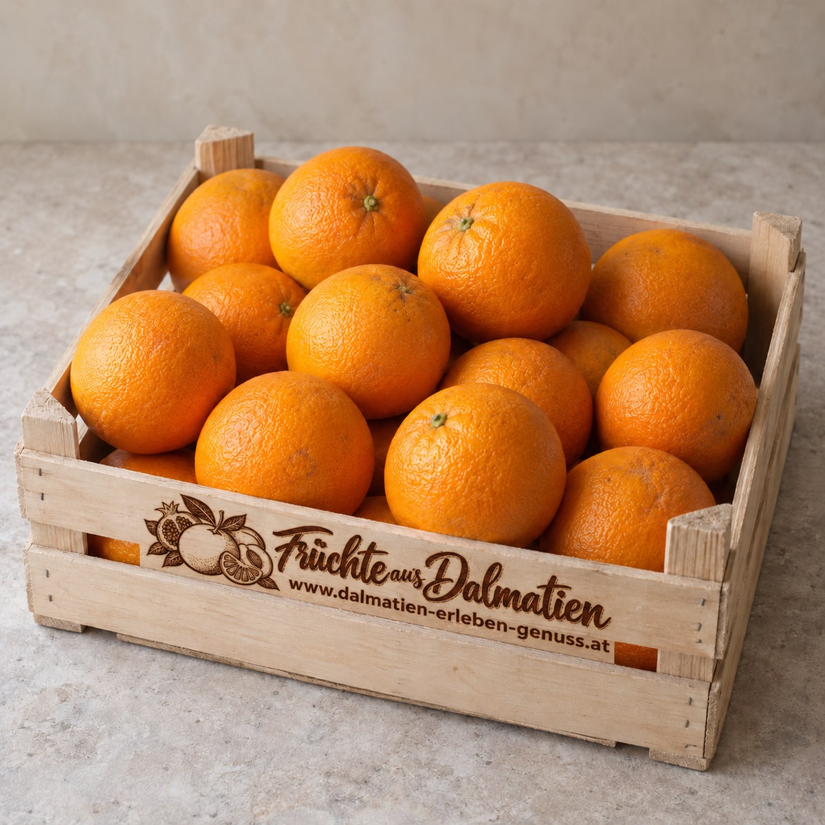 Orangen aus Dalmatien – Symbolbild