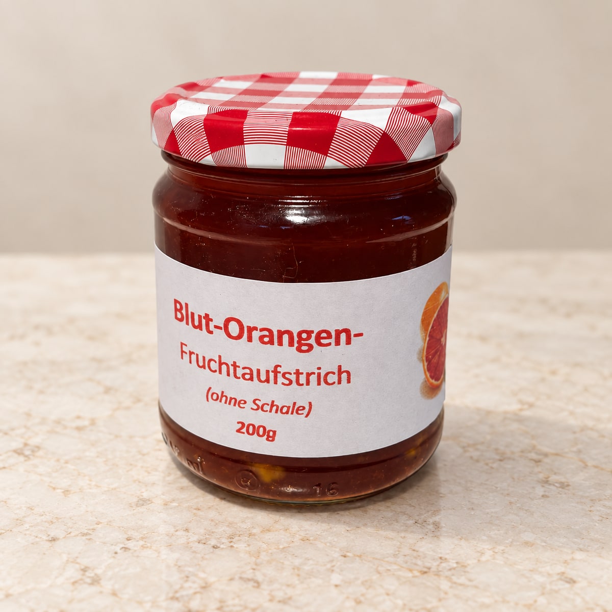 Blutorangen Fruchtaufstrich