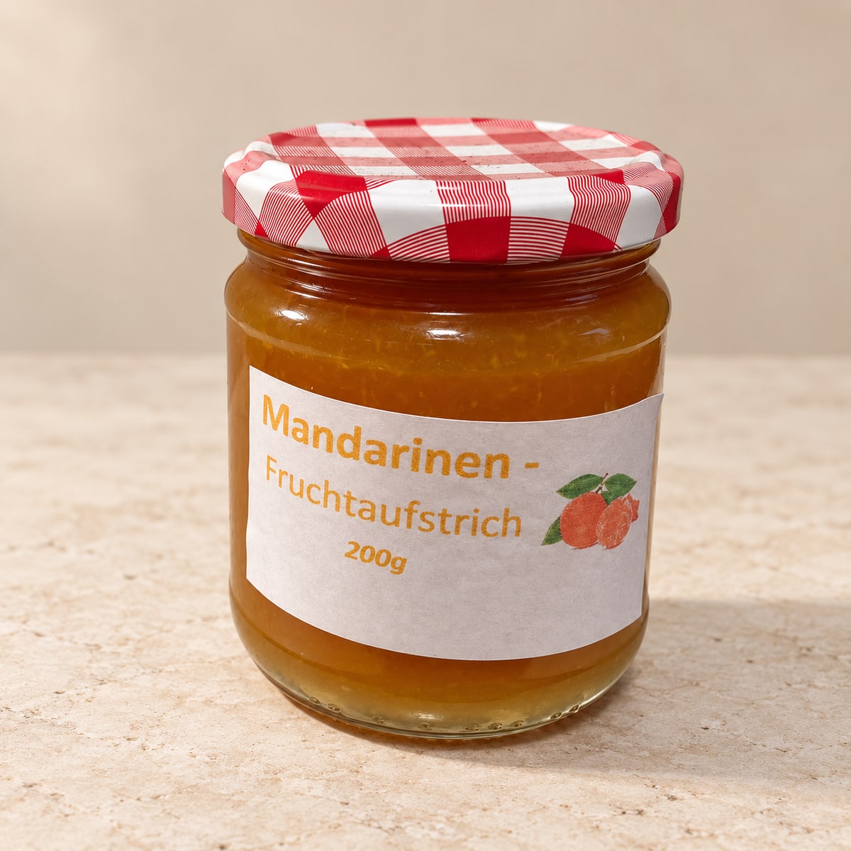 Mandarinen Fruchtaufstrich