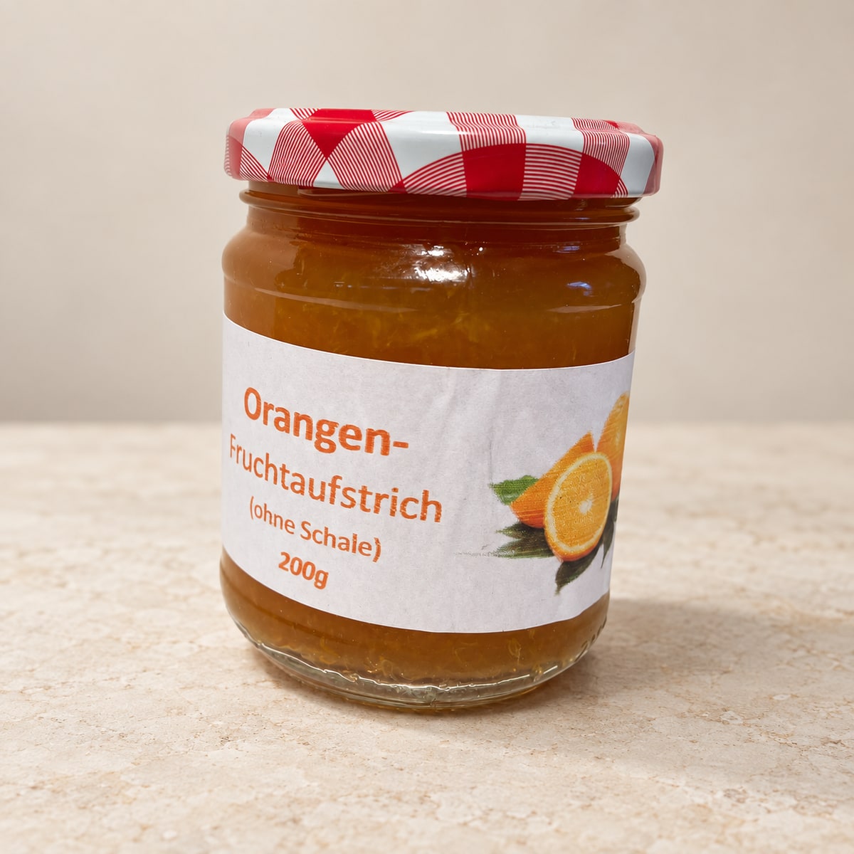 Orangen Fruchtaufstrich